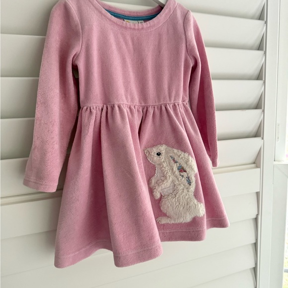 Mini Boden Pink Dress with Bunny Design - Picture 10 of 10